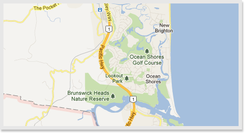 Ocean Shores Map
